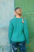 Strickset Sweater WAD WOOLADDICTS GLORY STRONG MINDSET mit Anleitung in garnwelt-Box S-M