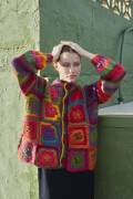 Knitting set Cardigan MYSTERY with knitting instructions in garnwelt box in size one size