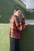 Knitting set Cardigan MYSTERY with knitting instructions in garnwelt box in size one size