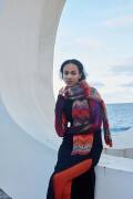 Strickset Crocheted scarf WAD WOOLADDICTS MYSTERY TRUST THE MAGIC mit Anleitung in garnwelt-Box