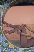Knitting set Yoga socks MOVE with knitting instructions in garnwelt box
