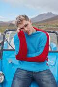 Strickset Unisex Pullover Lang Yarns Poseidon ERIC mit Anleitung in garnwelt-Box S-M
