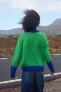 Strickset Pullover Lang Yarns Poseidon DAVINA mit Anleitung in garnwelt-Box S-M