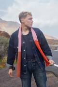 Knitting set Scarf POSEIDON with knitting instructions in...