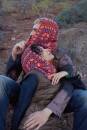 Knitting set Balaclava POSEIDON with knitting instructions in garnwelt box