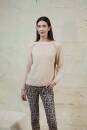 Knitting set Sweater Top Down CASHMERE LIGHT with knitting instructions in garnwelt box