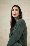Strickset Pullover Lang Yarns Cashmere Premium SYBELL mit Anleitung in garnwelt-Box S