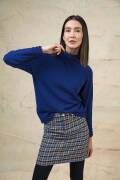 Knitting set Sweater CASHMERE PREMIUM with knitting instructions in garnwelt box in size S
