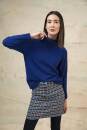 Knitting set Sweater CASHMERE PREMIUM with knitting instructions in garnwelt box in size S