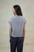 Strickset Pullunder Top Down Lang Yarns Cashmere Lace  Cashmere Dreams ARIANNE mit Anleitung in garnwelt-Box