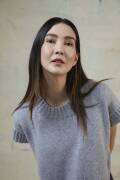 Strickset Pullunder Top Down Lang Yarns Cashmere Lace  Cashmere Dreams ARIANNE mit Anleitung in garnwelt-Box