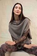 Knitting set Slipover Top Down CASHMERE PREMIUM with knitting instructions in garnwelt box in size S-M