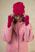 Knitting set Hat CASHMERE PREMIUM with knitting instructions in garnwelt box in size DG