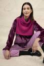 Strickset Kragen Lang Yarns Cashmere Light NORMA mit Anleitung in garnwelt-Box