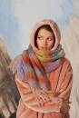 Strickset Schal Lang YarnsOrion LONA mit Anleitung in garnwelt-Box