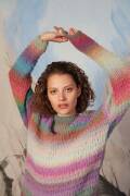 Knitting set Sweater ORION with knitting instructions in garnwelt box