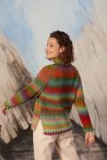 Strickset Pullover Lang YarnsOrion NEELE mit Anleitung in garnwelt-Box S
