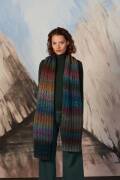 Strickset Schal Lang YarnsOrion IRIS mit Anleitung in garnwelt-Box ca 34 x 200 cm