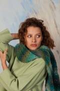 Strickset Schultertuch Lang YarnsOrion MARA mit Anleitung in garnwelt-Box ca 60 x 160 cm