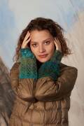 Strickset Armstulpen Lang YarnsOrion SIENNA mit Anleitung in garnwelt-Box ca 20 x 26 cm
