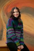 Knitting set Cropped sweater CLOUD TWEED with knitting...