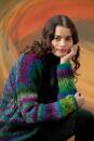 Strickset Kurzer Pullover Lang Yarns Cloud Tweed ANNA mit Anleitung in garnwelt-Box