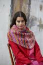 Knitting set Triangular shawl CLOUD TWEED with knitting instructions in garnwelt box