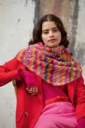 Strickset Dreiecktuch Lang Yarns Cloud Tweed ILSE mit Anleitung in garnwelt-Box ca 77 x 188 cm