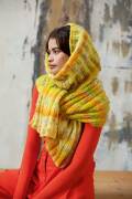 Strickset Loop mit Schal Lang Yarns Cloud Tweed CLEO mit Anleitung in garnwelt-Box ca 30 x 150 cm