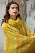Strickset Cape Lang Yarns Cloud Tweed GISELA mit Anleitung in garnwelt-Box