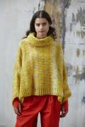 Strickset Cape Lang Yarns Cloud Tweed GISELA mit Anleitung in garnwelt-Box one size