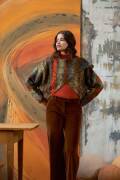 Knitting set Bolero sweater  with knitting instructions in garnwelt box in size S