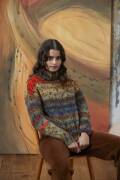 Knitting set Sweater  with knitting instructions in garnwelt box