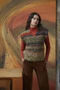 Strickset Pullunder Lang Yarns Cloud Tweed CORA mit Anleitung in garnwelt-Box S