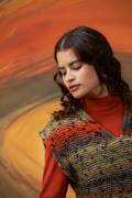 Strickset Pullunder Lang Yarns Cloud Tweed CORA mit Anleitung in garnwelt-Box S