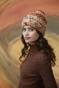 Strickset Mütze Lang Yarns Cloud Tweed WENDY mit Anleitung in garnwelt-Box DG