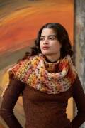 Strickset Schal Lang Yarns Cloud Tweed INGE mit Anleitung in garnwelt-Box ca 32 x 190 cm