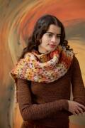 Strickset Schal Lang Yarns Cloud Tweed INGE mit Anleitung in garnwelt-Box ca 32 x 190 cm