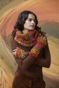 Knitting set Wrist warmers CLOUD TWEED with knitting instructions in garnwelt box