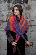 Strickset Dreiecktuch Lang YarnsLovis DOROTHEA mit Anleitung in garnwelt-Box ca 120 x 122 cm