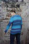 Strickset Herrenpullover Lang YarnsLovis MATTEO mit Anleitung in garnwelt-Box