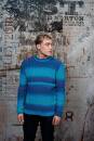 Strickset Herrenpullover Lang YarnsLovis MATTEO mit Anleitung in garnwelt-Box