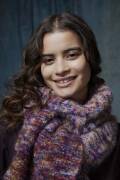 Knitting set  MUSE with knitting instructions in garnwelt box in size ca 32 x 190 cm