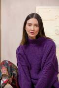 Strickset Pullover Lang YarnsPhoenix LISETTE mit Anleitung in garnwelt-Box