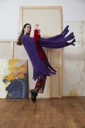 Strickset Poncho Lang YarnsPhoenix MEGHAN mit Anleitung...