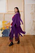 Strickset Poncho Lang YarnsPhoenix MEGHAN mit Anleitung in garnwelt-Box one size