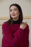 Strickset Cape Lang YarnsPhoenix Tweed CLARA mit Anleitung in garnwelt-Box S-M