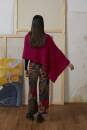 Strickset Cape Lang YarnsPhoenix Tweed CLARA mit Anleitung in garnwelt-Box S-M