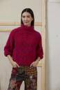 Strickset Raglanpullover Lang YarnsPhoenix Tweed ANOUK mit Anleitung in garnwelt-Box S-M