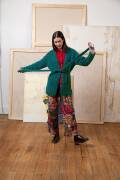 Strickset Jacke Lang YarnsPhoenix Tweed IRMA mit Anleitung in garnwelt-Box S